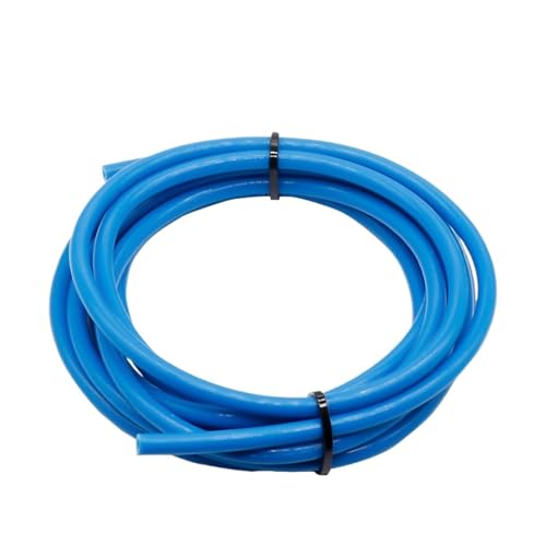 1/2/5/10 Meter 2x4mm ID 2mm OD 4mm PTFE-Rohr for 3D-Druckerteile Rohr J-Kopf 1,75mm Filamentführungsrohr(Blue,10M) von Generisch