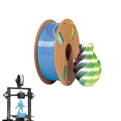 1,75 mm Pla Opaco Filament | PLA+ 1,75 mm Filament | Pla undurchsichtiges Filament von | 1 kg 3D -Druckerfilament, das nicht verwirrt ist, 3D -Druckerzubehör für 3D -Drucker von Generisch