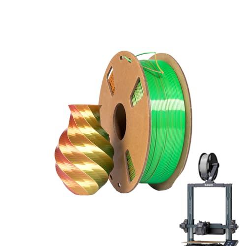 1,75 mm Pla Opaco Filament | PLA+ 1,75 mm Filament | Pla undurchsichtiges Filament von | 1 kg 3D -Druckerfilament, das nicht verwirrt ist, 3D -Druckerzubehör für 3D -Drucker von Generisch