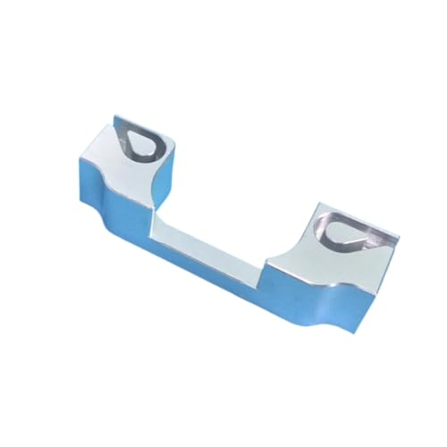 1 stücke V-Slot X-Achse Slider Aluminium Platte Schnalle for Aluminium Profil Slider Platte Zahnriemen Schnalle 3D Drucker(Silver) von Generisch