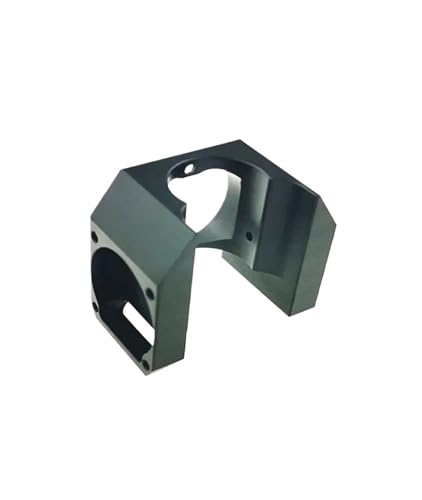 1-teiliger Lüfterkanal aus Metall, kann mit 3 3010-Lüftern mit super thermischer Ableitungswirkung verwendet werden(Black) von Generisch