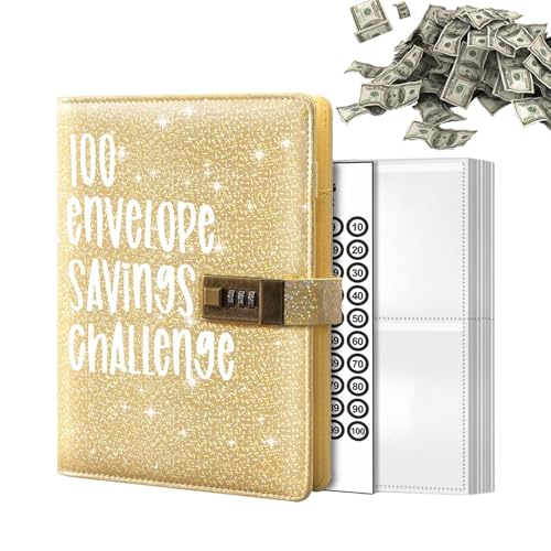 100 Envelope Saving Challenge, Spar Challenge Für Budgetplaner A6 Sparchallenge Budgetordner Budget Planner Sparen Mit Umschlagmethode, Geldumschlag Für Paare von Generisch