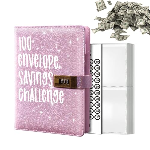 100 Envelope Saving Challenge, Spar Challenge Für Budgetplaner A6 Sparchallenge Budgetordner Budget Planner Sparen Mit Umschlagmethode, Geldumschlag Für Paare von Generisch