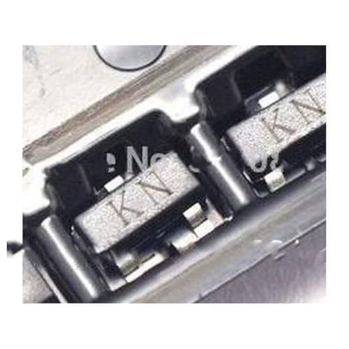 1000 Stück N-K MOSFET 2SK3018 100MA/30V KN SOT23 SMD Triode Transistor von Generisch