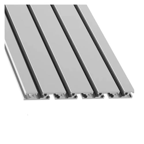 1PC Aluminium Profil Extrusion 3D Drucker Teile Werkbank Rahmen Eloxiert Linear Schiene Länge 100/200/500/600/1000mm(400mm) von Generisch