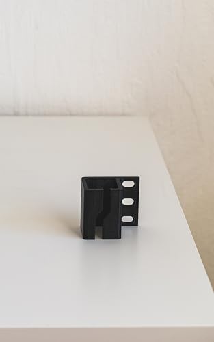 1U (1HE) Kabelverwalter – Set aus 2 Stück für 19" Rack – Kabelmanagement für Netzwerkschrank – 3D Druck (Orange) von Generisch