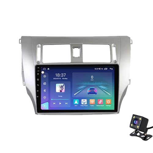 2 Din Autoradio mit kabellosem CarPlay und Android Auto, tragbares 9 Zoll HD IPS Touchscreen Bluetooth Radio für Haval Tengyi C30 2010 2011 2012 von Generisch