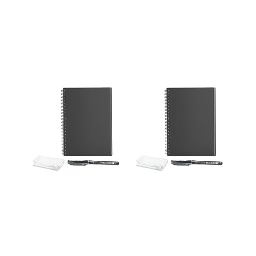 2 Set mit intelligentem, wiederverwendbarem Notizbuch, liniert, mit Radierstift, Notizblock, Tagebuch, Schule, Zeichnen, B5 2 Set mit intelligentem, wiederverwendbarem Notizbuch, liniert, mit Radierstift, Notizblock, Tagebuch, Schule, Zeichnen, B5 von Generisch