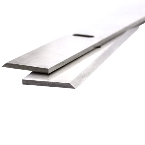 2 Stück ATIKA ADH 204 Hobelmesser aus HSS 60 Rockwell, 210×16,5×1,5mm von Generisch