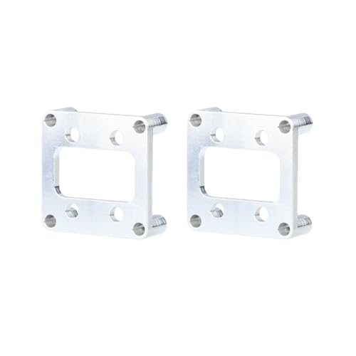 2 Stück Leichte Präzision CNC Aluminium Y Gantry Spacer for ultraschnellen 3D-Drucker MGN12/12H/9C(Blue) von Generisch