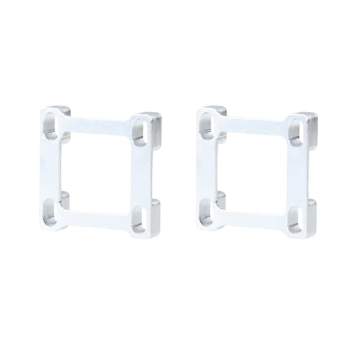 2 Stück Leichte Präzision CNC Aluminium Y Gantry Spacer for ultraschnellen 3D-Drucker MGN12/12H/9C(Red) von Generisch