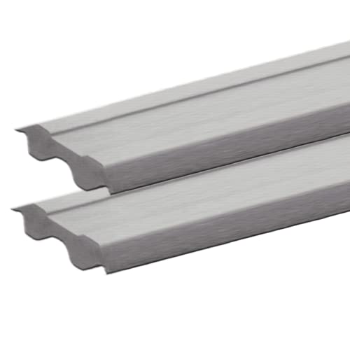2 x Hobelmesser Wendemesser HSS 18% passend für das Spannsystem Tersa | Abmessungen (Länge x Breite x Stärke): 410x10x2,3mm von Generisch