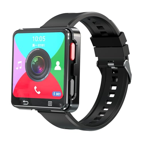 2024 Neue 4G LTE GPS Volles Netzwerk Android 11.0 Standalone Smartwatch 32GB 2.64 Zoll HD Großer Bildschirm 500W Dual Kamera Google Play SIM Karte Smart Watch für Männer von Generisch