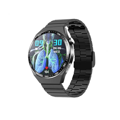 2025 Fitness Uhr Damen - 𝐁𝐥𝐮𝐭𝐳𝐮𝐜𝐤𝐞𝐫𝐦𝐞𝐬𝐬𝐮𝐧𝐠 1.55" EKG Gerät 150+ Sportmodi Anrufe Annehmen Und Tätigen Für Android Und IOS F8000525,BlackBamboo 2025 Fitness Uhr Damen - 𝐁𝐥𝐮𝐭𝐳𝐮𝐜𝐤𝐞𝐫𝐦𝐞𝐬𝐬𝐮𝐧𝐠 1.55" EKG Gerät 150+ Sportmodi Anrufe Annehmen Und Tätigen Für Android Und IOS F8000525,BlackBamboo von Generisch