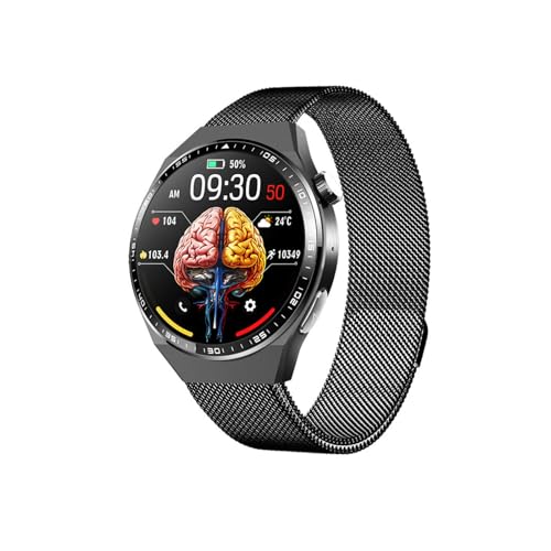 2025 Gesundheitsuhr - 𝐁𝐥𝐮𝐭𝐳𝐮𝐜𝐤𝐞𝐫𝐦𝐞𝐬𝐬𝐮𝐧𝐠 1.55" Schlaftracker Schrittzähler Anrufe Annehmen Und Tätigen Für Android Und IOS F8000517,BlackMilan 2025 Gesundheitsuhr - 𝐁𝐥𝐮𝐭𝐳𝐮𝐜𝐤𝐞𝐫𝐦𝐞𝐬𝐬𝐮𝐧𝐠 1.55" Schlaftracker Schrittzähler Anrufe Annehmen Und Tätigen Für Android Und IOS F8000517,BlackMilan von Generisch