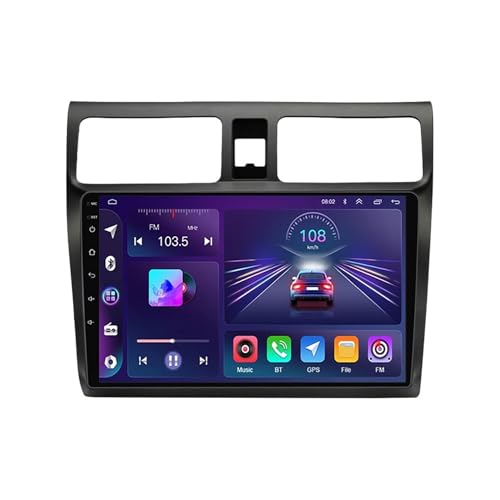 25,4 cm Touchscreen Android 12 Autoradio für Suzuki Swift 2003–2010 integriertes CarPlay Android Auto Unterstützung DSP FM AM DVR Mirror Link BT 5.0 HiFi RDS DAB GPS Navi Backup Kamera 25,4 cm Touchscreen Android 12 Autoradio für Suzuki Swift 2003–2010 integriertes CarPlay Android Auto Unterstützung DSP FM AM DVR Mirror Link BT 5.0 HiFi RDS DAB GPS Navi Backup Kamera von Generisch