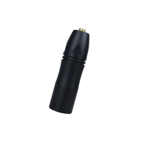 3,5 mm auf 3-poliger funktionaler 3,5-mm-Buchse auf 3-poliger Stecker, Mikrofon-Adapter für professionelle Musikgeräte und Mischpulte von Generisch