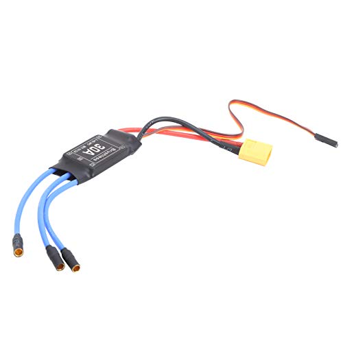 30A Brushless ESC XT60 Elektronischer Geschwindigkeitsregler für RC Fernbedienung Drohne Hubschrauber FPV von Generisch