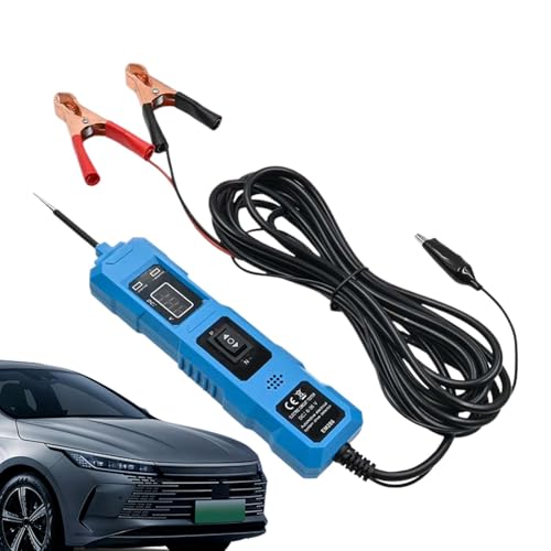 36-Volt-Prüfleuchte, Auto-Sicherungstester, Leistungstester, Kurzschlussfinder, Kfz-Stromkreistester, Spannungsprüfer, Kfz-Sicherungsprüfer, tragbarer Stromkreistester 10,24 x 1,57 x 1,1 Zoll von Generisch