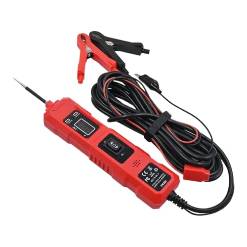 36-Volt-Prüfleuchte, Auto-Sicherungstester, Leistungstester, Kurzschlussfinder, Kfz-Stromkreistester, Spannungsprüfer, Kfz-Sicherungsprüfer, tragbarer Stromkreistester 10,24 x 1,57 x 1,1 Zoll 36-Volt-Prüfleuchte, Auto-Sicherungstester, Leistungstester, Kurzschlussfinder, Kfz-Stromkreistester, Spannungsprüfer, Kfz-Sicherungsprüfer, tragbarer Stromkreistester 10,24 x 1,57 x 1,1 Zoll von Generisch