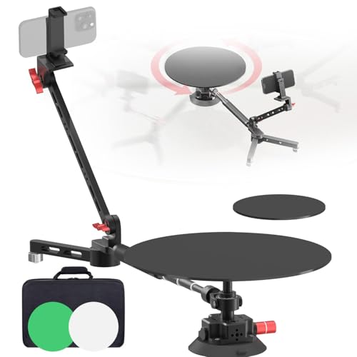 360 Grad drehbarer Plattenspieler für Produktfotografie, professionelle Spin-Plattform für Surround- und Slider-Kameraaufnahmen 360 Grad drehbarer Plattenspieler für Produktfotografie, professionelle Spin-Plattform für Surround- und Slider-Kameraaufnahmen von Generisch