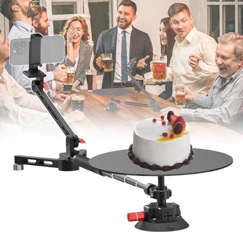 360° drehbarer Plattenspieler für Produktfotografie, verstellbarer Winkel & tragbares Design, ideal für Videoherstellung und Fotoautomaten-Setups 360° drehbarer Plattenspieler für Produktfotografie, verstellbarer Winkel & tragbares Design, ideal für Videoherstellung und Fotoautomaten-Setups von Generisch