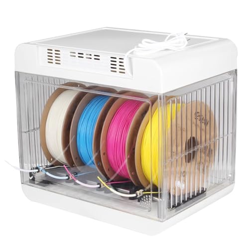 3D-Drucker Filament Trockner und Aufbewahrungsbox mit Heizung und Timer, verhindert Feuchtigkeit für PLA PETG TPU ABS Materialien von Generisch