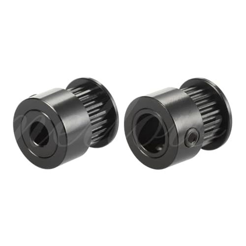3D Drucker Teile Zubehör 20 Zähne 20 Zähne Bohrung 5mm/8mm Timing Alumium Pulley For6mm Offenen Zahnriemen(3Pcs Bore 5mm) von Generisch