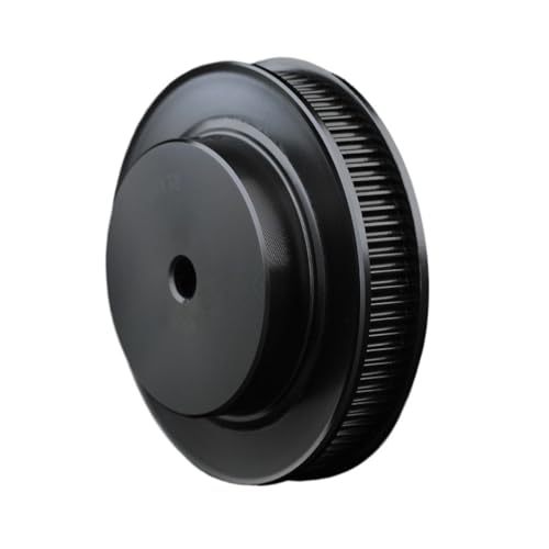 3D-Druckerteile 80 Zähne 2GT Synchronriemenscheibe Bohrung 5 mm for Breite 6 mm GT2 Zahnriemen GT2 Riemenscheibe Riemen 80 Zähne 80 T(Black,4Pcs) von Generisch