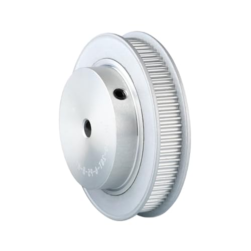 3D-Druckerteile 80 Zähne 2GT Synchronriemenscheibe Bohrung 5 mm for Breite 6 mm GT2 Zahnriemen GT2 Riemenscheibe Riemen 80 Zähne 80 T(Silver,4Pcs) von Generisch