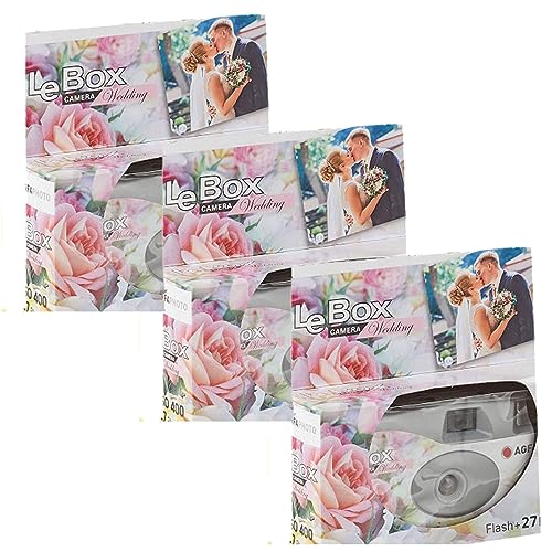 3X 1A PHOTO PORST Einwegkamera AgfaPhoto LeBox Wedding 3X 1A PHOTO PORST Einwegkamera AgfaPhoto LeBox Wedding von Generisch