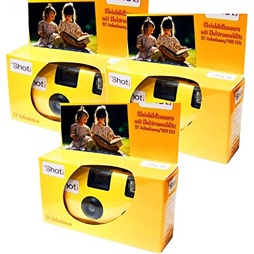 3X 1A Photo PORST Einwegkamera Topshot gelb 3X 1A Photo PORST Einwegkamera Topshot gelb von Generisch