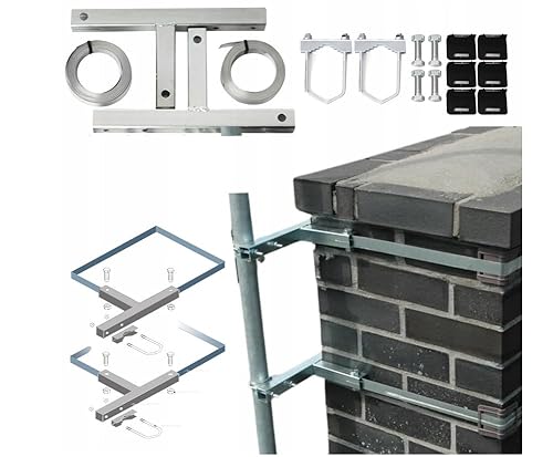 Mast SAT Antennenmast Satmast 3 Meter 3,0m 2x150cm + Masthalter Schornsteinhalter Kaminhalter 7m Set Mast SAT Antennenmast Satmast 3 Meter 3,0m 2x150cm + Masthalter Schornsteinhalter Kaminhalter 7m Set von Generisch
