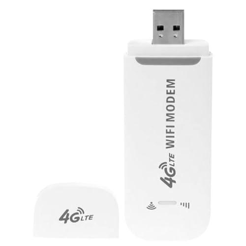 4G LTE USB Wi -Fi Modem Dongle - Wireless Router mit Kartensteckplatz, Unterstützung für tragbare Reise-Hotspots | Mobiles Highspeed-Internetgerät mit 150 Mbit/s, bezahlt während Sie zu Dong gehen von Generisch