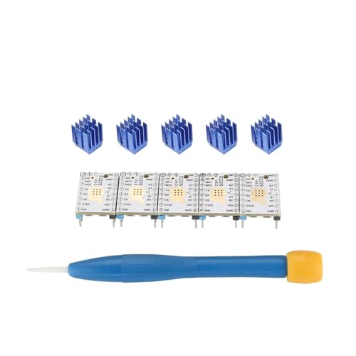 5 stücke Schrittmotortreiber TMC2209 V4.0 Stummschalttreiber 256 Mikroschritte Strom 2,8 A Spitzenwert 3D-Druckerteile TMC2208 von Generisch