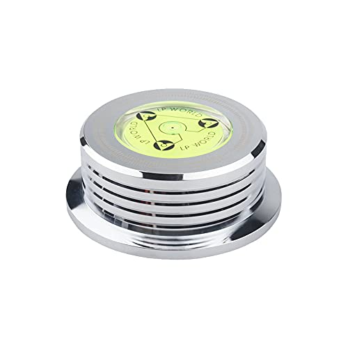50 Hz Aluminium-Legierung, LP-Disc-Stabilisator, tragbarer Metall-Vinyl-Plattenspieler, Gewichtsklemme, Plattenspieler-Zubehör von Generisch