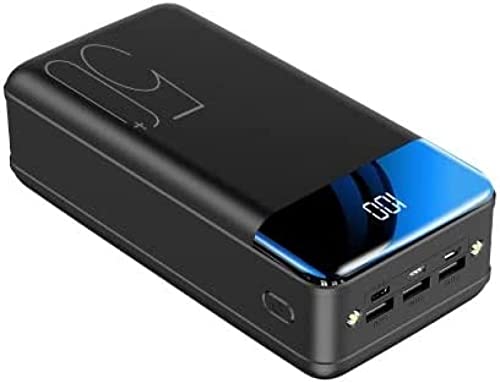 50000mAh Große Kapazität Power Bank Spiegel Bildschirm Digital Display Kreative Power Bank-Friendly321 von Generisch