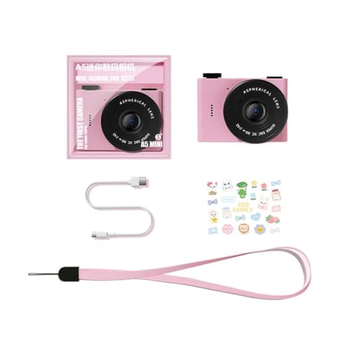 64G Dual Kamera Mini Digtal Kamera mit IPS Bildschirm für Vlog Video tragbar mit Lanyard Ladekabel 20MP Retro Camcorder 64G Dual Kamera Mini Digtal Kamera mit IPS Bildschirm für Vlog Video tragbar mit Lanyard Ladekabel 20MP Retro Camcorder von Generisch