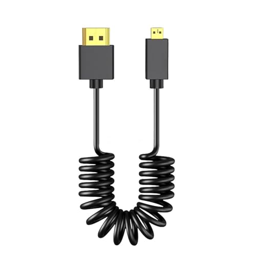 8K Spiralvideokabel, 3,2 mm dünner Draht, unterstützt dynamische 7680 x 4320, für Kameramonitore, Aufnahmekarte, optionale Stecker 8K Spiralvideokabel, 3,2 mm dünner Draht, unterstützt dynamische 7680 x 4320, für Kameramonitore, Aufnahmekarte, optionale Stecker von Generisch