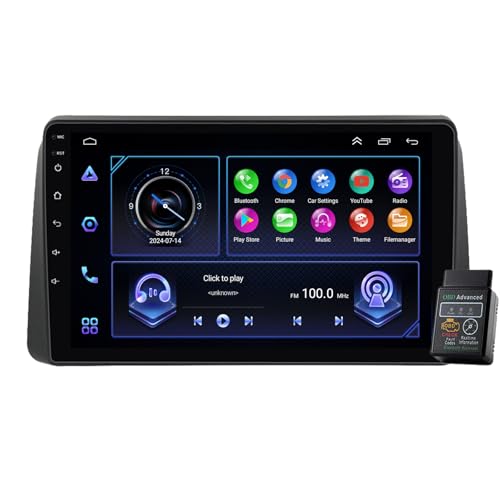 9" Android 13 Car Radio Für Chrysler Grand Voyager 5 2011-2015 Autoradio USB Bluetooth 8 Core Autoradio DAB+Radio CarPlay Android Auto Navi Bluetooth DAB+Radio WiFi FM Radio (2GB RAM+32GB ROM) von Generisch