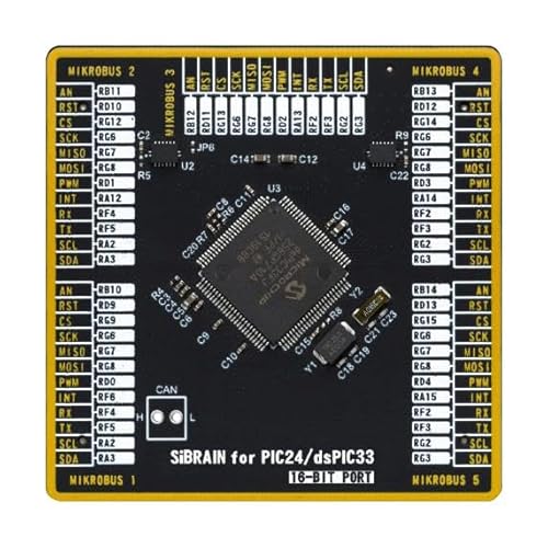 ADD-ON BOARD, DSPIC33 MICROCONTROLLER, Embedded Daughter Boards & Module (MIKROE-4690) 1 Stück von Generisch