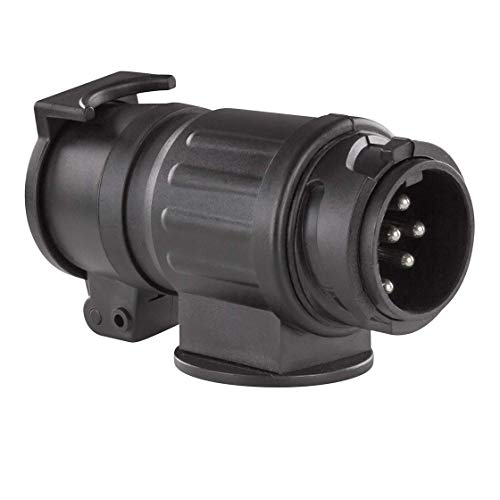 Adapter | 13-polig auf 7-polig | Kunststoff | lange Ausführung | Stecker | Strom | Fahrzeug | Trecker | Anhänger | kurz Adapter | 13-polig auf 7-polig | Kunststoff | lange Ausführung | Stecker | Strom | Fahrzeug | Trecker | Anhänger | kurz von Generisch