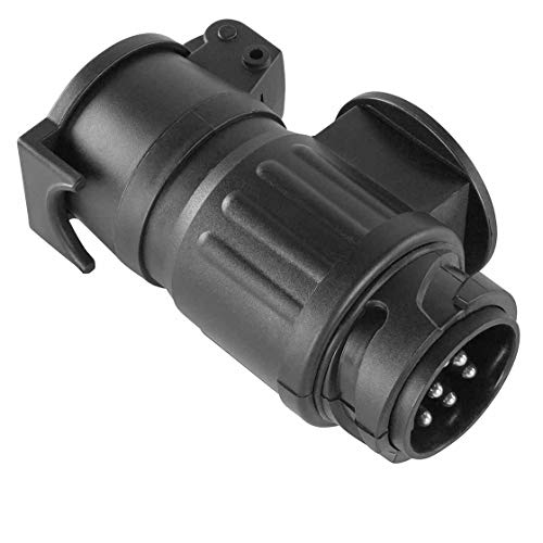 Adapter | 13-polig | auf | 7-polig | lange Ausführung | Kunststoff | lange Ausführung | Stecker | Strom | Fahrzeug | Trecker | Anhänger | lang Adapter | 13-polig | auf | 7-polig | lange Ausführung | Kunststoff | lange Ausführung | Stecker | Strom | Fahrzeug | Trecker | Anhänger | lang von Generisch