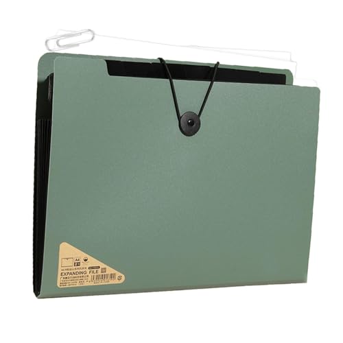 -Aktenordner – 13 Fächer, Aktenordner für Aktenschrank, mit Etiketten, Ordner, Organizer, A4, für Aktenschrank, Zuhause und Reisen von Generisch