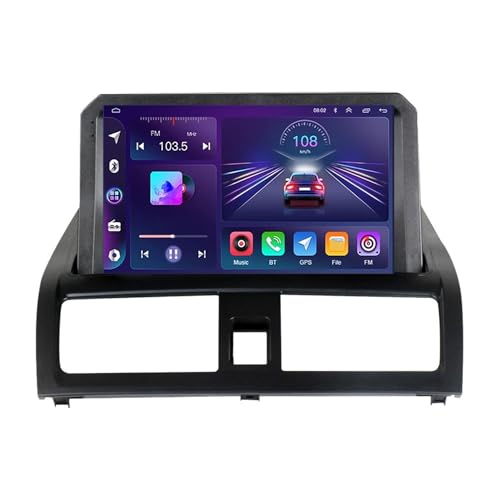 Android 12 Autoradio für Honda Accord 7 2003–2007, 22,9 cm (9 Zoll) HD-Touchscreen mit CarPlay, Android, automatische Unterstützung, DSP, FM, AM, DVR, Mirror-Link, BT 5.0, HiFi, RDS, DAB, GPS, Navi von Generisch