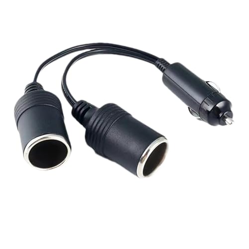 Auto -Adapter -Splitter, Auto -Socket -Splitter,2-Wege-Auto-Outlet-Splitter - 12/24 V schnelle Auto -Gadgets, Hochleistungsstecker, Stromladehafen für LKWs, Anhänger, Anhänger von Generisch