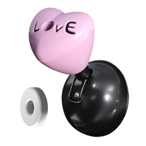Auto Joystick - Heart Car Starter Button Cover | Tragbare Herz -Motor -Taste -Abdeckung | Metal Langlebiger Druckstart -Taste Joystick | Aromatherapie -Dekorationen Verschiebungsknopf für SUVs von Generisch
