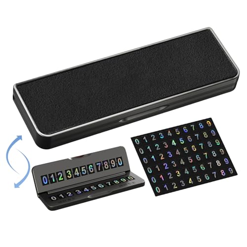 Auto Temporäres Parkschild Telefonnummer, Parkkartennummer,Telefonnummern-Kartenschild | Parkkarte aus Aluminiumlegierung, Autodekoration, Auto-Gadge-Parkkarte, einfache Lösung für Ihre Parkbedürfniss Auto Temporäres Parkschild Telefonnummer, Parkkartennummer,Telefonnummern-Kartenschild | Parkkarte aus Aluminiumlegierung, Autodekoration, Auto-Gadge-Parkkarte, einfache Lösung für Ihre Parkbedürfniss von Generisch