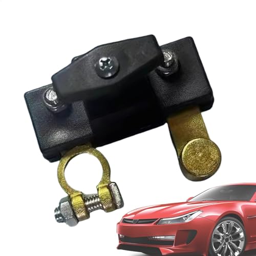 Autobatterie-Abschaltknopf, Batterie-Trennknopf,Kfz-Ersatzbatterie-Abschaltknopf | Robuster Batterie-Trennschalter für Fahrzeug-Batterie-Stromausfall, LKW-Auto von Generisch