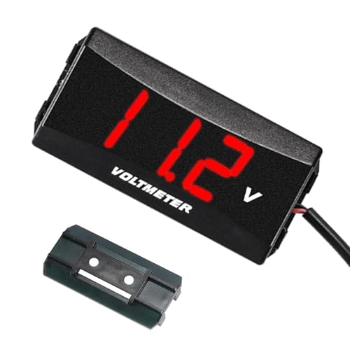Autobatterie-Monitor – Spannungsmonitor für Automobil, LED-Display, wasserdicht, Tester für Autobatterie, wetterfest. Autobatterie-Monitor – Spannungsmonitor für Automobil, LED-Display, wasserdicht, Tester für Autobatterie, wetterfest. von Generisch